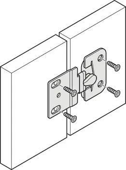 Slido F-Flush57 06A lock set f. Symo