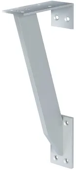 Consolă pentru bar, Aluminiu, suport rectangular plan