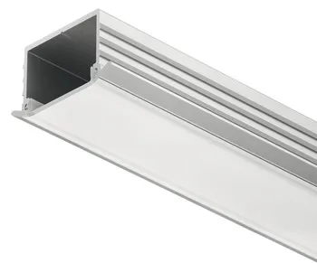 Profil Häfele Loox pentru încastrare, Adâncime 11 mm, aluminiu