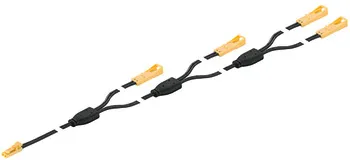 prelungitor cu 4 ieșiri, 6500 mm, pentru max. 4 corpuri de iluminat, 12 V