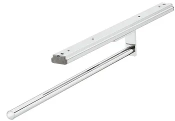 Suport de prosop, aluminiu/plastic, extensibil