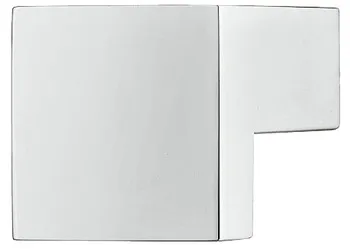 Mâner pentru mobilier, Aliaj de zinc, pătrată