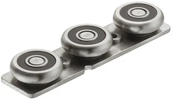 Rotilă de rulare, 29 mm, pentru glisiere drepte, capacitate portantă 120 kg