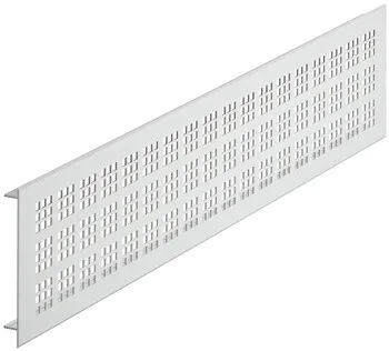 grilă de aerisire, aluminiu, cu bară cu striaţii, Startec