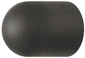 Buton pentru mobilier, Cauciuc, Ø 17 mm