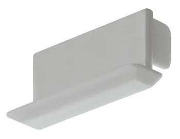 Capac, Pentru profil pentru încastrare, 14 mm, oblic