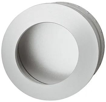 Mâner încastrat, Aluminiu, rotund