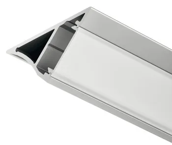 Profil pentru montaj pe suprafaţă, Häfele Loox, unghiular, înălțime profil 18,5 mm, aluminiu