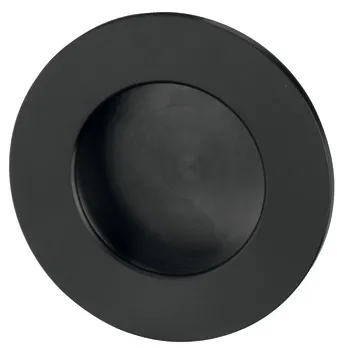 Mâner încastrat, inox, rotund
