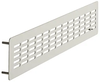 Grilaje de aerisire, Inox, cu pini de blocare, cu fante