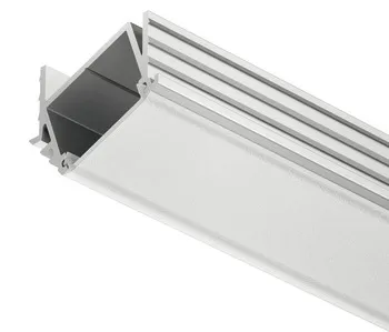 Profil Häfele Loox pentru încastrare, Oblic, Adâncime 11 mm, aluminiu