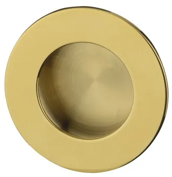 Mâner încastrat, inox, rotund