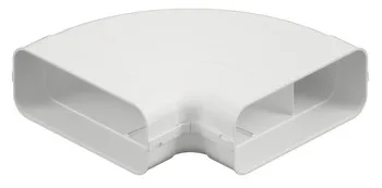 Conector arcuit, Sistem de tubulatură pentru aerisire 150 OptimAiro, orizontal