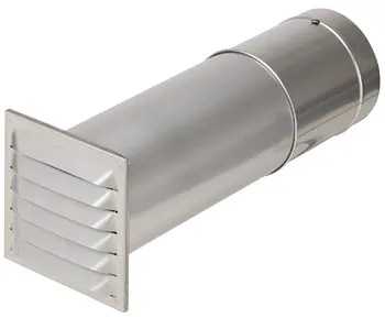 Aerisire telescopică, sistem 125, inox