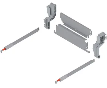 Set panou posterior, Sistem de coșuri de gunoi extensibil Blum Servo-Drive, pentru coșuri de gunoi d