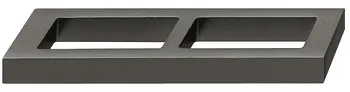 mâner tip șină, aliaj de zinc, Design Häfele, pătrată