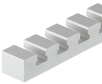 Bară transversală, pătrată, aluminiu, montare individuală posibilă