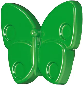 Buton pentru mobilier, plastic, în formă de fluture