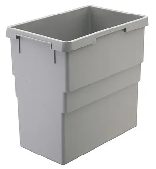 Coş dublu pentru sortare a gunoiului, 1 x 19 şi 1 x 30 litri, Hailo Easy Cargo 3668-50
