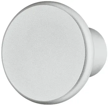 Buton pentru mobilier, aluminiu, rotund