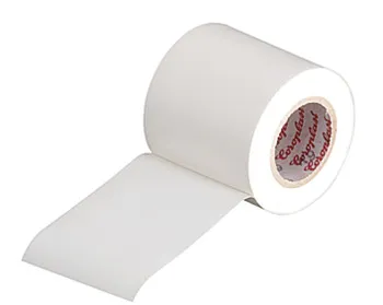 Bandă de lipit, alb, furtun textil