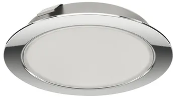 Spot rotund Häfele Loox LED 2047, montaj incastrat sau aplicat, sistem 12 V, fără puncte luminoase