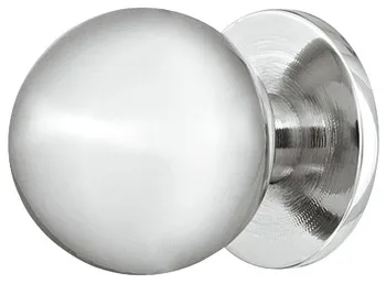 Buton pentru mobilier, Alamă, rotund