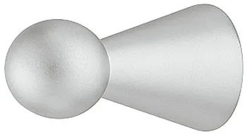 Buton, aliaj de zinc, rotund