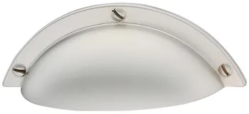 Mâner încastrat, aliaj de zinc, semirotund