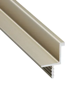 Profiluri de mânere, Aluminiu, pentru parte frontală aparent fără mânere