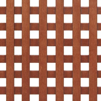 Grilă ornamentală de ventilație, lemn, direcţia de rulare a stinghiilor 90°