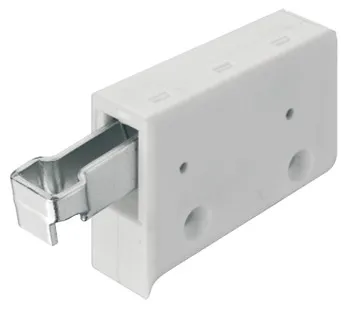 Agățători pentru dulap, dulap superior, capacitate portantă 150 kg/pereche, pentru montare cu şurubu