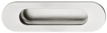 Mâner încastrat, inox, oval