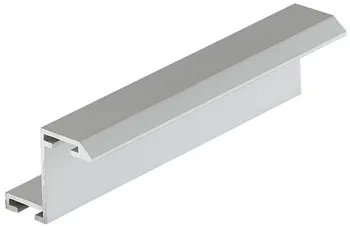 profil de ramă tip Z, pătrată, aluminiu, montare individuală posibilă