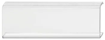 Clip descriptiv pentru mâner pentru mobilier, plastic, transparent, pentru clipsare
