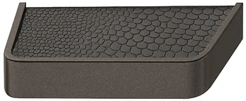 Mâner tip șină, model H1575, aliaj de zinc, în formă de D
