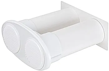 Set de ventilație mural cu aer extras și admis, sistem 125/150