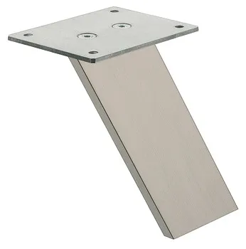 Consolă pentru bar, Oţel, înclinat, plan
