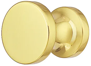 Buton pentru mobilier, Alamă, rotund