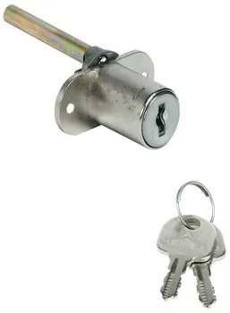 Broască cu butuc rotativ cu închidere centralizată, Cu cilindru de închidere cu plăcuțe montat solid