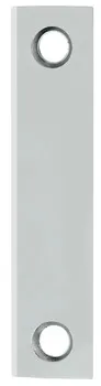 Plăcuță pentru încuietoare, pentru montaj cu șuruburi, 57 x 13 mm