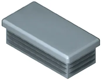 Capac, pentru coloană pentru sistem de polițe 60 x 30 mm