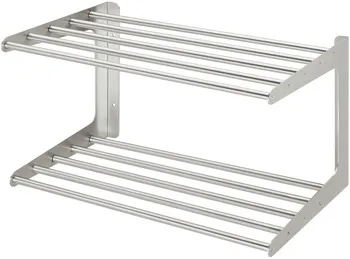 Suport de pantofi, Inox, montaj pe perete