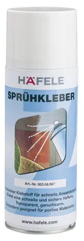 Adeziv pulverizat Häfele, pentru lipirea permanentă a materialelor textile