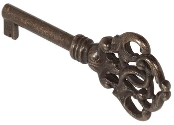 Cheie ornamentală, lungimea efectivă a tijei 38 mm