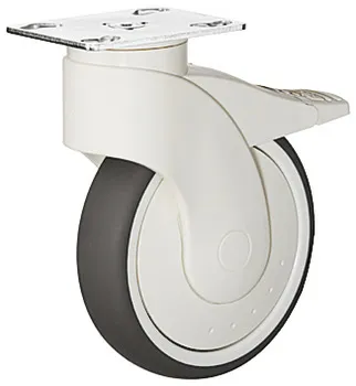 Rotilă de mobilier designer, capacitate portantă de 110 kg, oscilare liberă