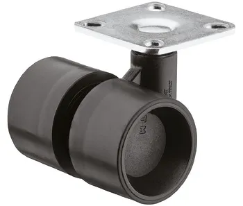 Rolă dublă, capacitate portantă de 35 kg, oscilare liberă
