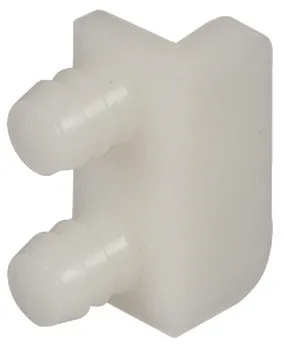 Colțar de închidere, pentru montare cu dibluri, 28 x 13 x 13 mm