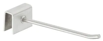 Șină de agățat detașabilă, Inox, bară de afișaj haine pentru șină de susținere din inox