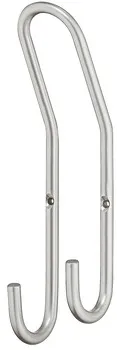 Cuier, Inox, cu 2 cârlige